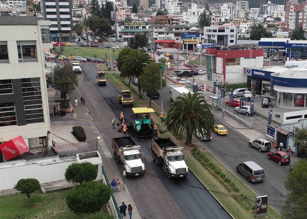 Asphalt Repaving Quito II Ecuador