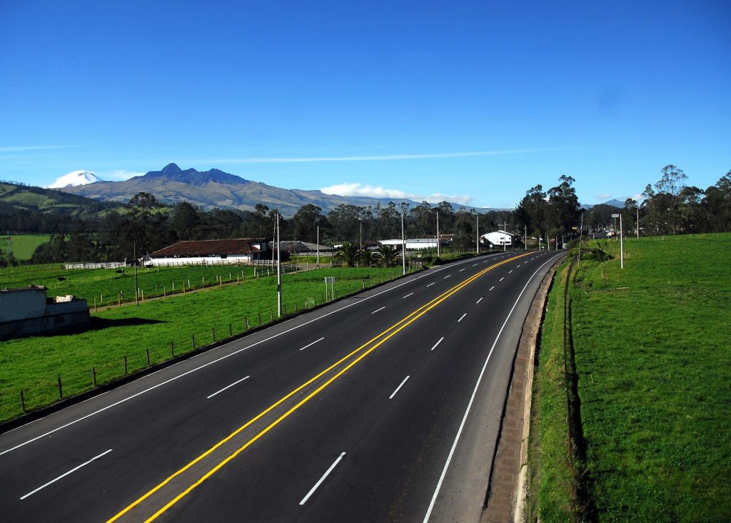 Construction of Highway South Access to Quito Ecuador