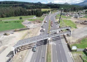 Construction of the Ave. Otavalo by-pass, Construction of the El Chaupi Interchange and Various Bridges